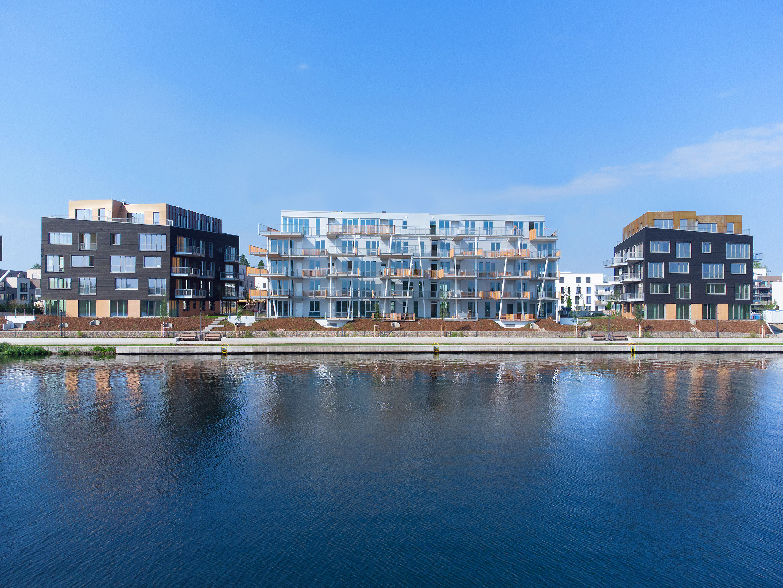 Triple ensemble on the banks of the Dahme: BUWOG THE VIEW in quarter 52° Nord