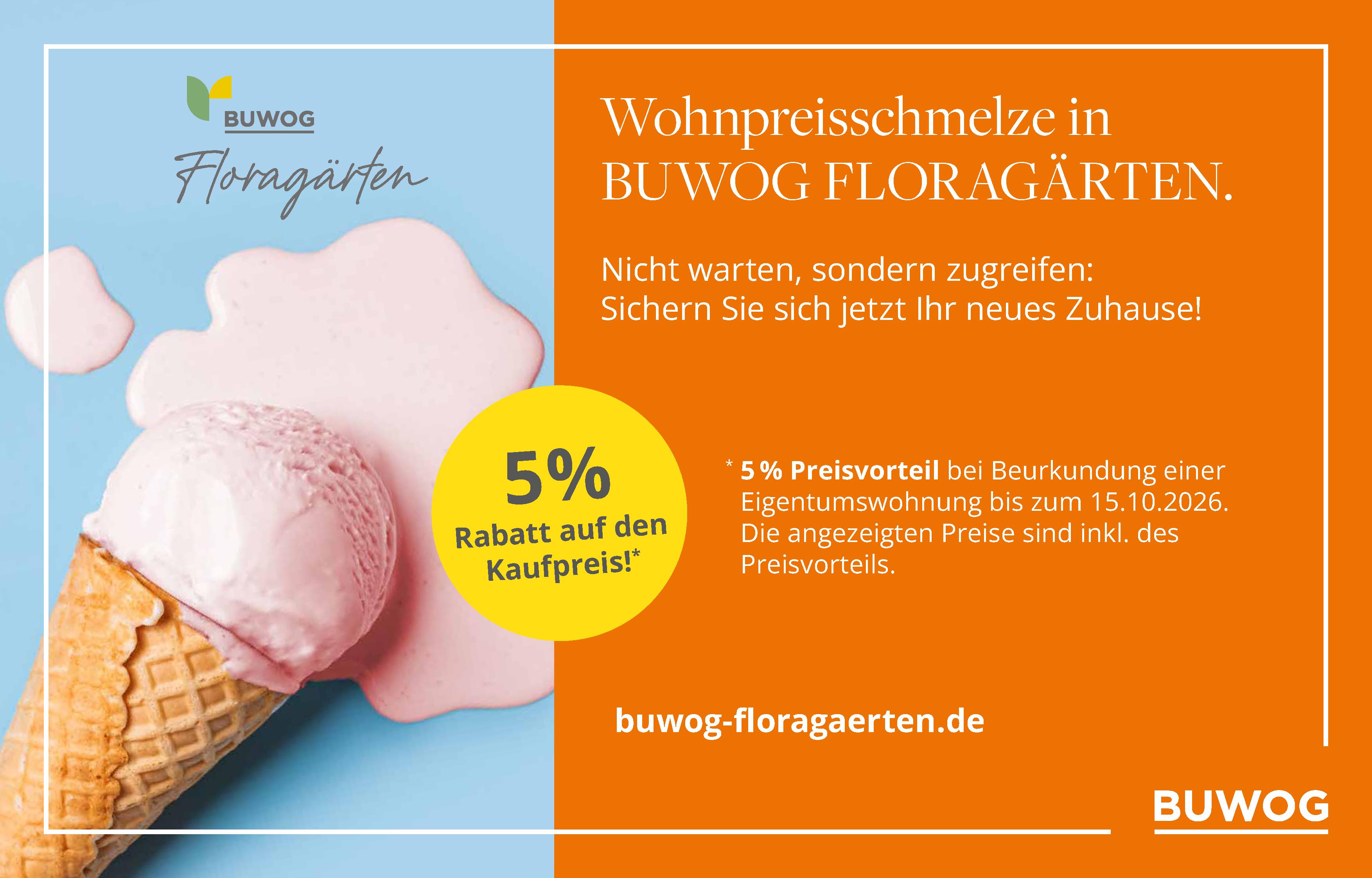 Aktion 5% Rabatt auf den Kaufpreis