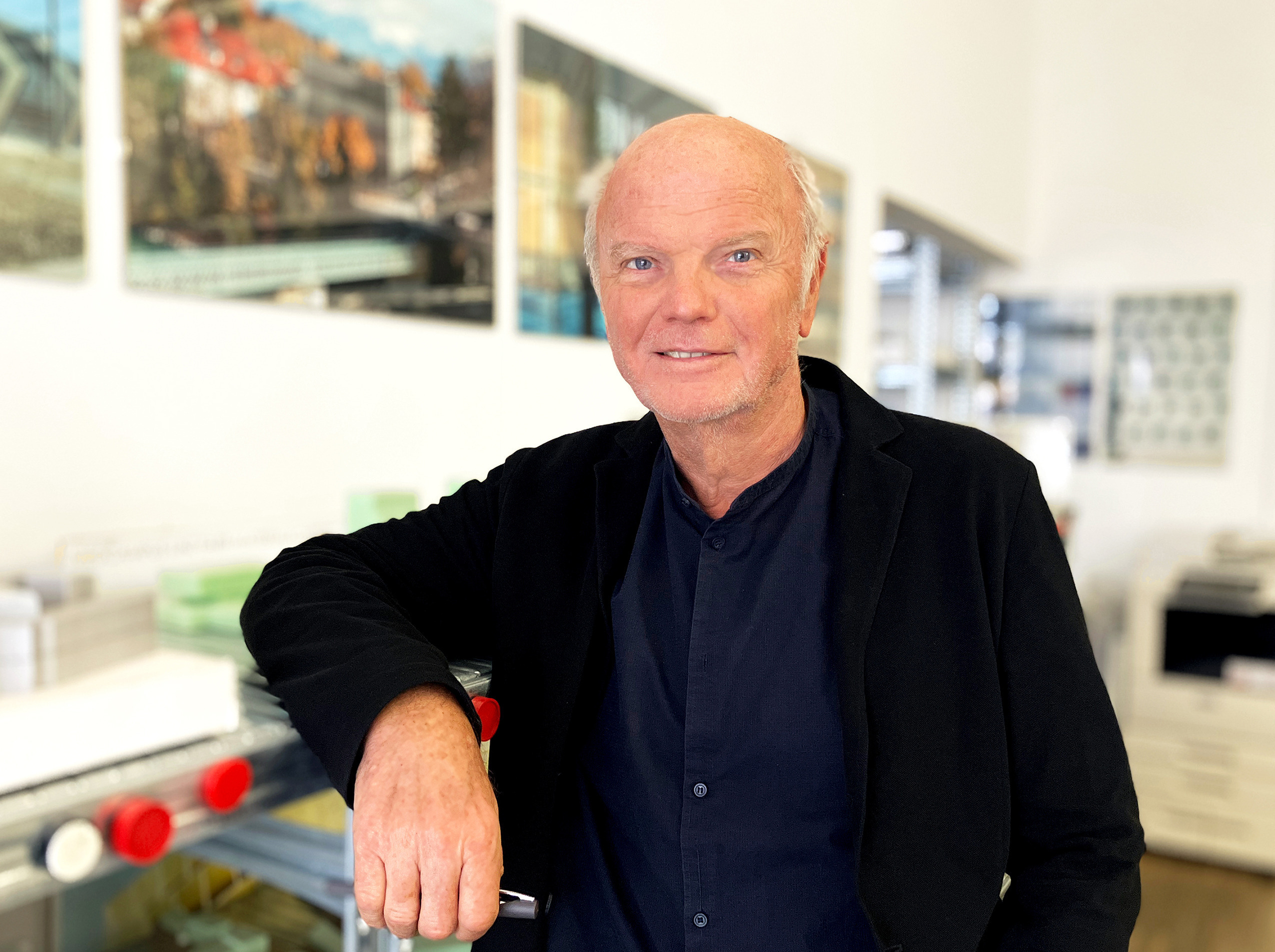 Architekt Peter Lorenz von LORENZateliers im BUWOG-Podcast GLÜCKLICH WOHNEN. Foto: Michael Divé