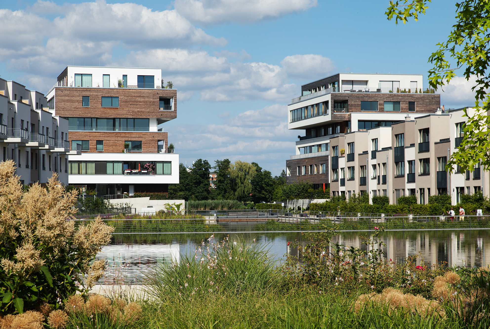 Sponge city project Quartier 52° Nord in Berlin